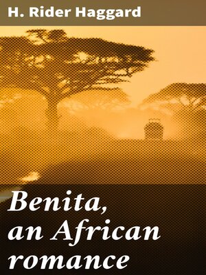 cover image of Benita, an African romance